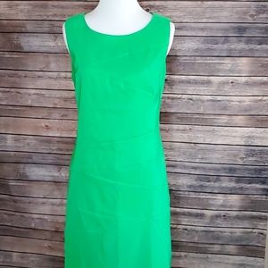 AB Studio, 8, Green, Sleeveless Dress